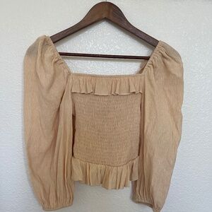 ASOS Missguided Ruffle Top sz 6